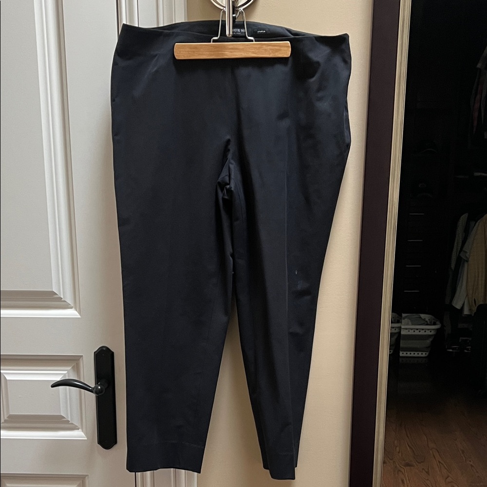 Lafayette 148 New York Black Stanton Pants